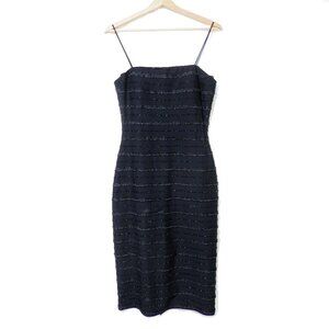 JBS Boutique || Y2K Shimmer Midi Cocktail Dress